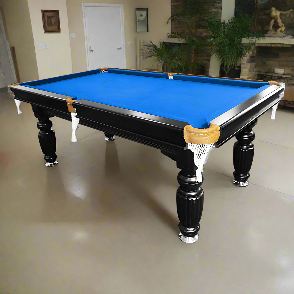 Livara Slate Billiard Table - Game Room, Adjustable Legs, Full Accessory Kit