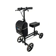 Livara Foldable Knee Scooter Walker - Daily Mobility, Stable Braking, Storage Bag