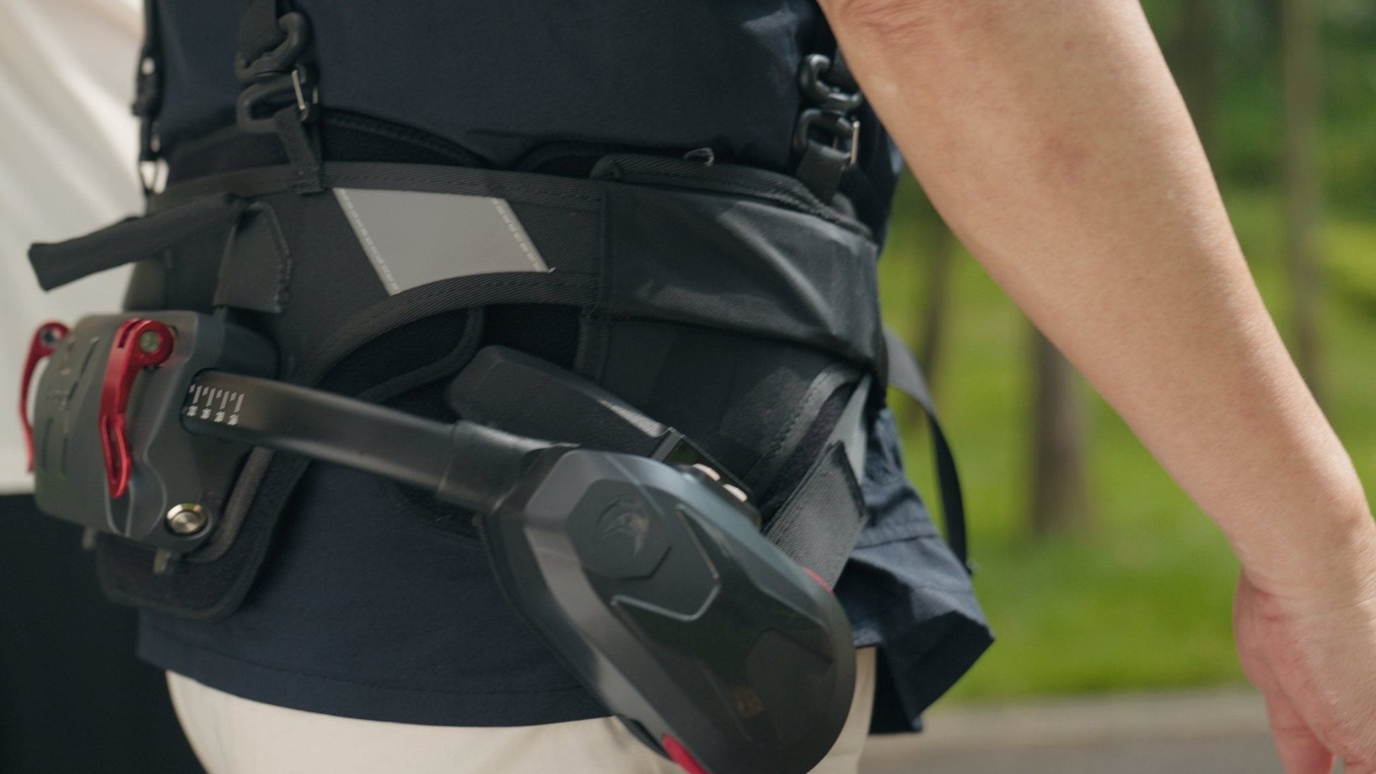 ANT-H1 Pro walking assist exoskeleton — hip actuator detail