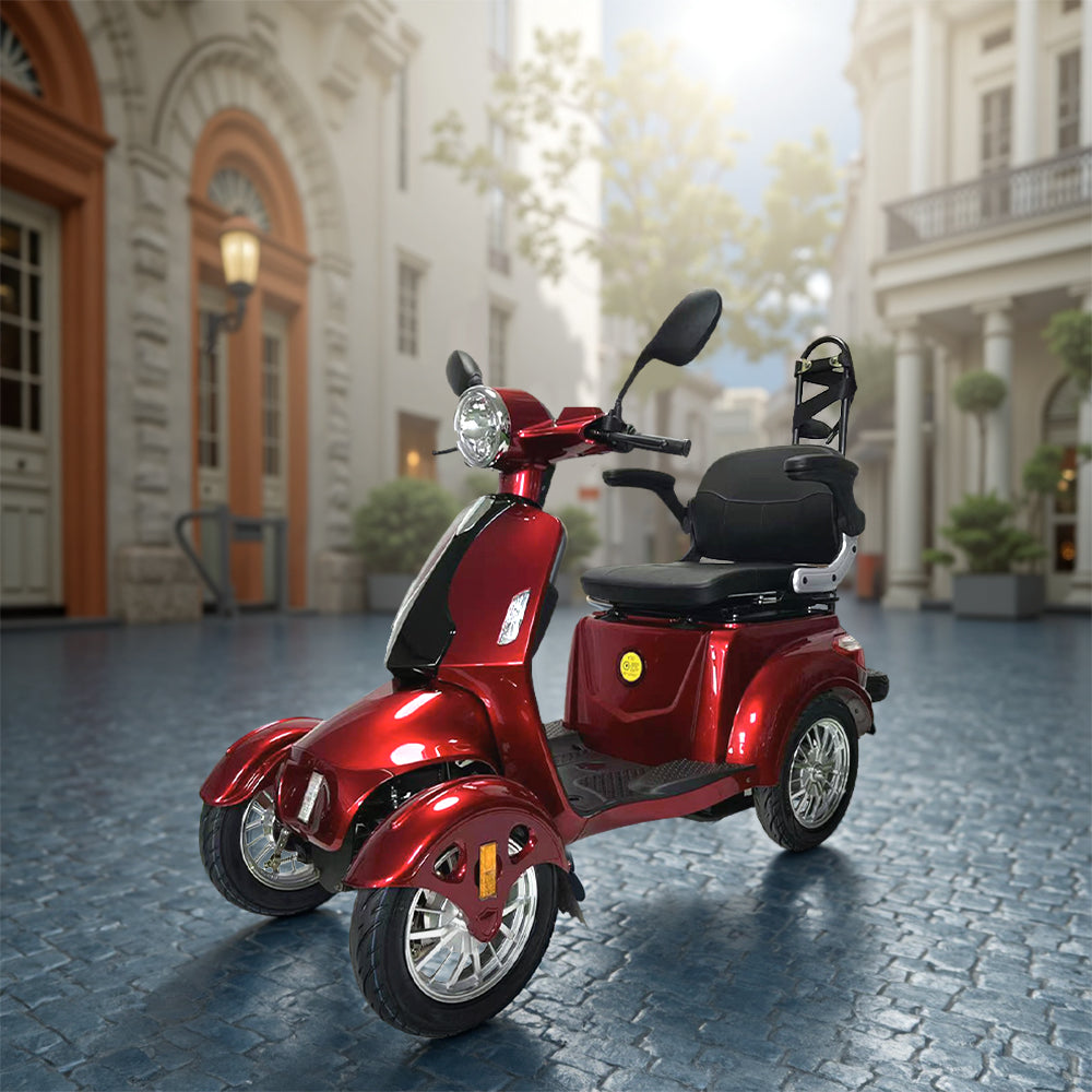 Livara 2D4L Electric Mobility Scooter - 500W, 60V 20Ah, Golf Bag Rack image 3