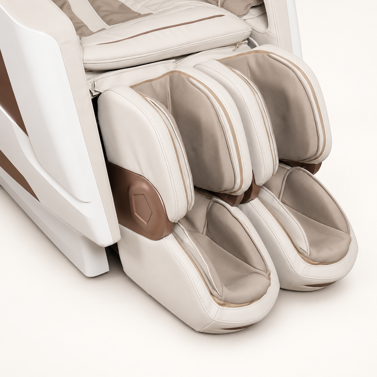 Livara luxury massage chair – leg and foot massage compartments