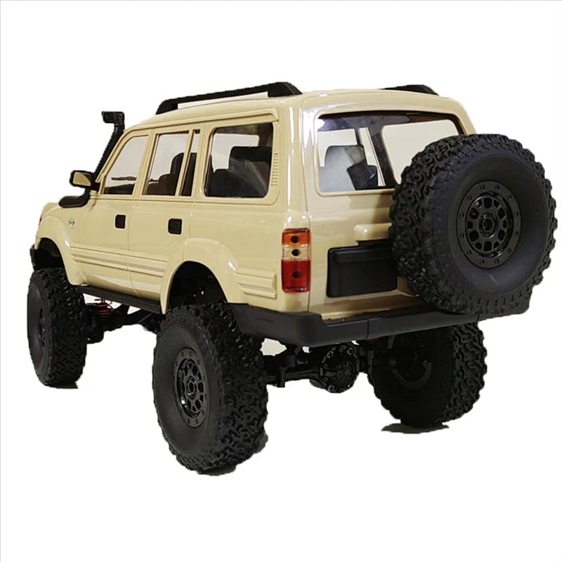 Livara 4WD RC Rock Crawler Truck - Backyard Fun, LED Headlights, 35m Range
