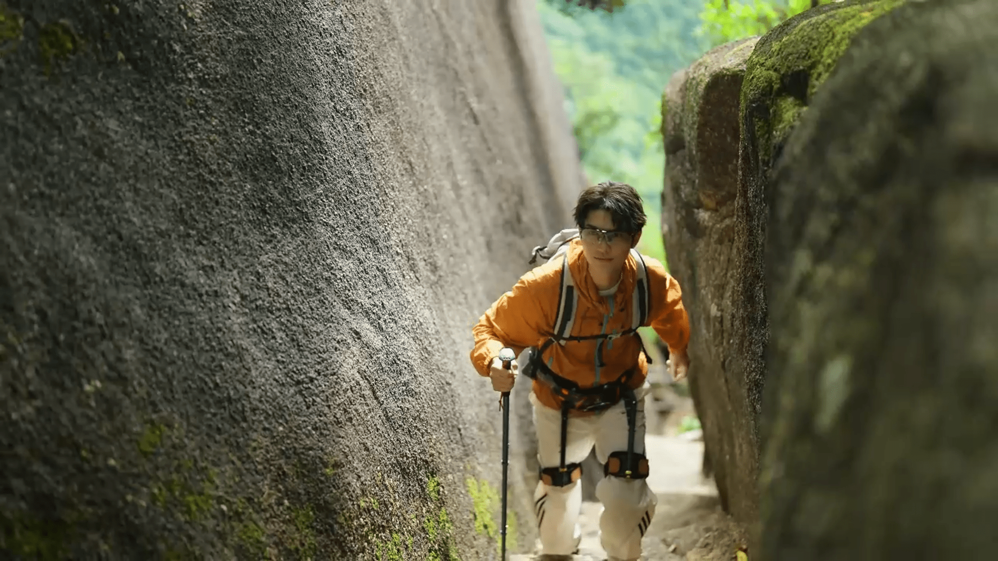 π exoskeleton — hiking assist outdoors
