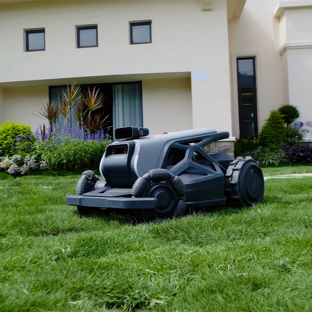 AIRSEEKERS AI Vision Robotic Lawn Mower - All-Weather Use, Smart Navigation, All-Terrain Design