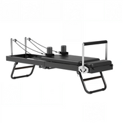 Livara Foldable Steel-Frame Pilates Reformer - Home Studio, 5-Spring Resistance