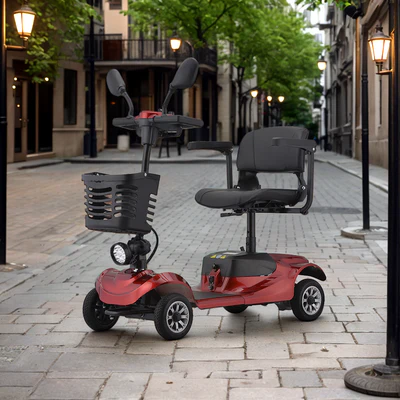 Livara Compact Mobility Scooter - Errands & Local Travel, Solid Tyres, 150kg Capacity