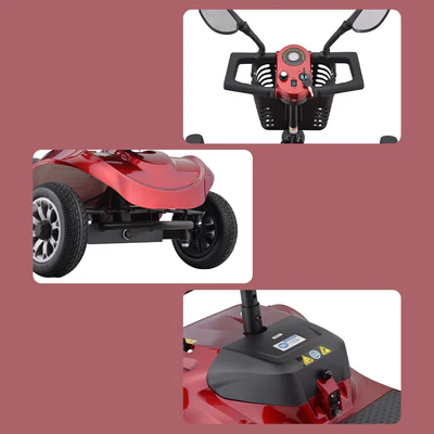 Livara Compact Mobility Scooter - Errands & Local Travel, Solid Tyres, 150kg Capacity