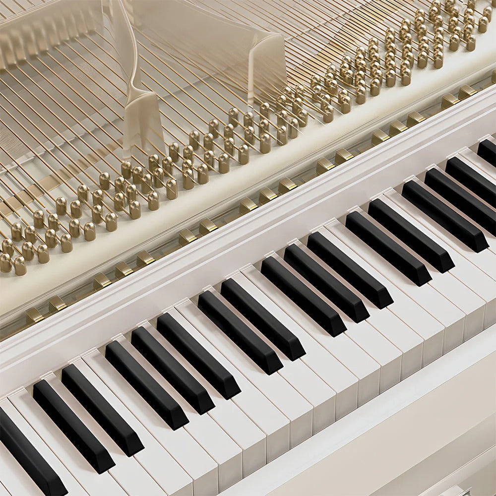 Livara 2-in-1 Weighted Digital Piano - Apartment Living, 88 Keys, Dressing Table Design