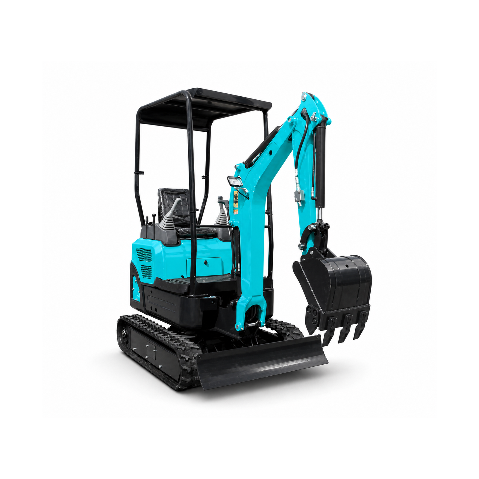 OULIDE SL15-6 Mini Excavator - white studio product image