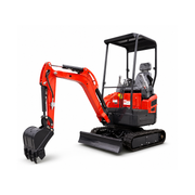 OULIDE SL17-6 Mini Excavator - white studio product image
