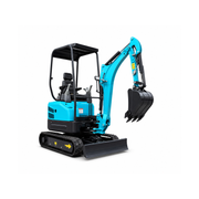 OULIDE SL23-6PS Mini Excavator - white studio product image