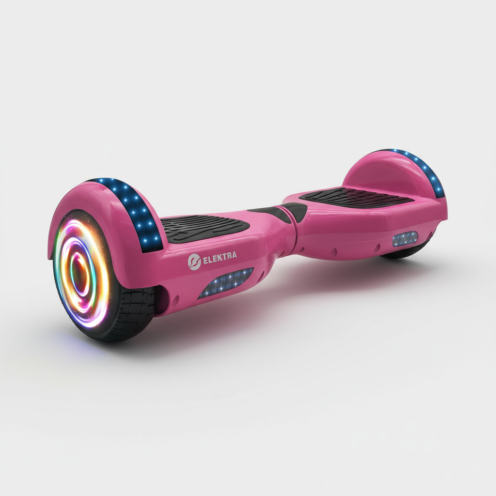 Elektra Self-Balancing Hoverboard - Family Fun, 16km/h with Bluetooth