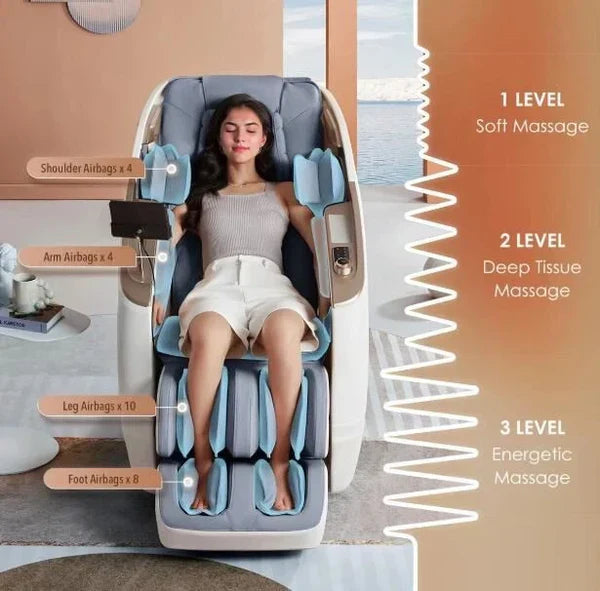 Livara Smart Full-Body Massage Chair - Daily Comfort, Capsule Design, Home Relaxation