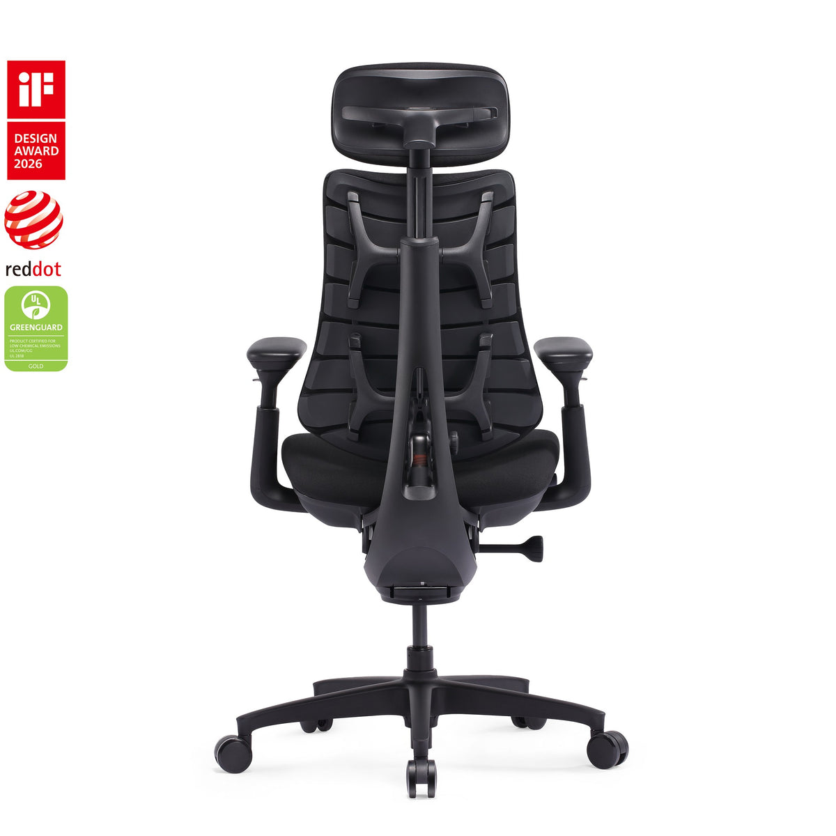 LiberNovo Omni SE dynamic ergonomic chair in Obsidian
