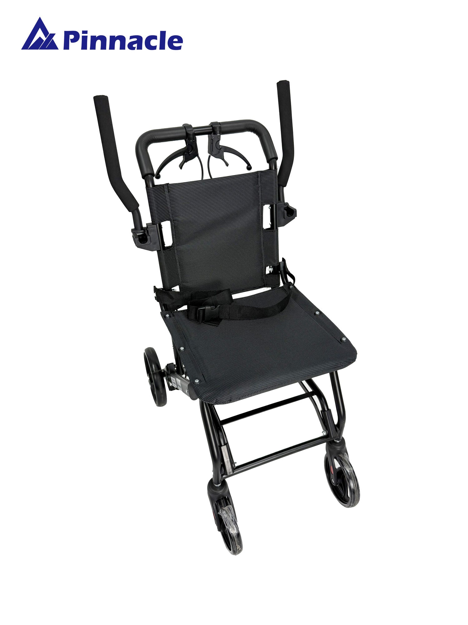 Able-Living One-Touch Fold Transit Wheelchair - Compact Travel, Attendant Brakes