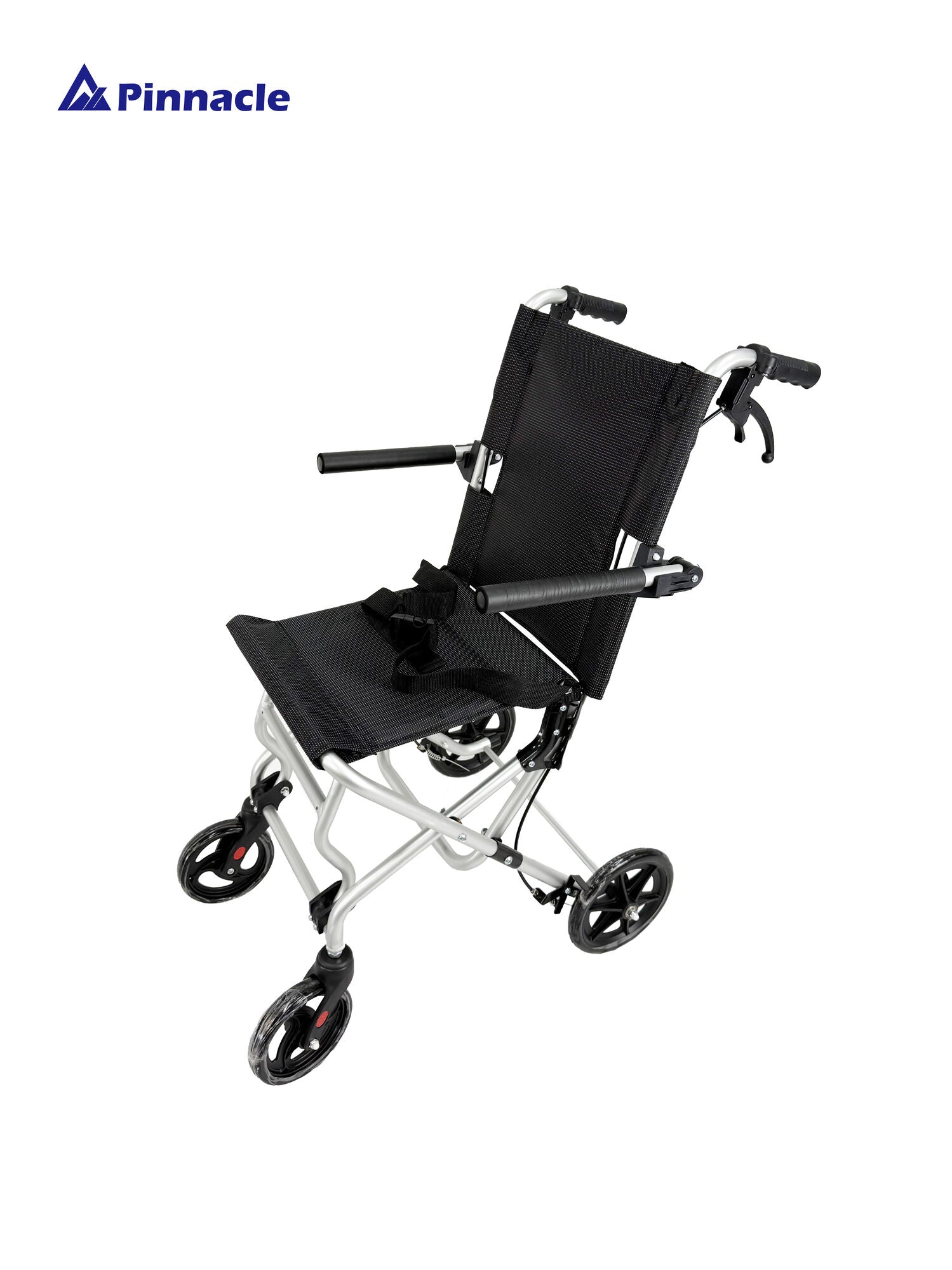 Able-Living Aluminium Foldable Transit Wheelchair - Compact Travel, 100kg Capacity