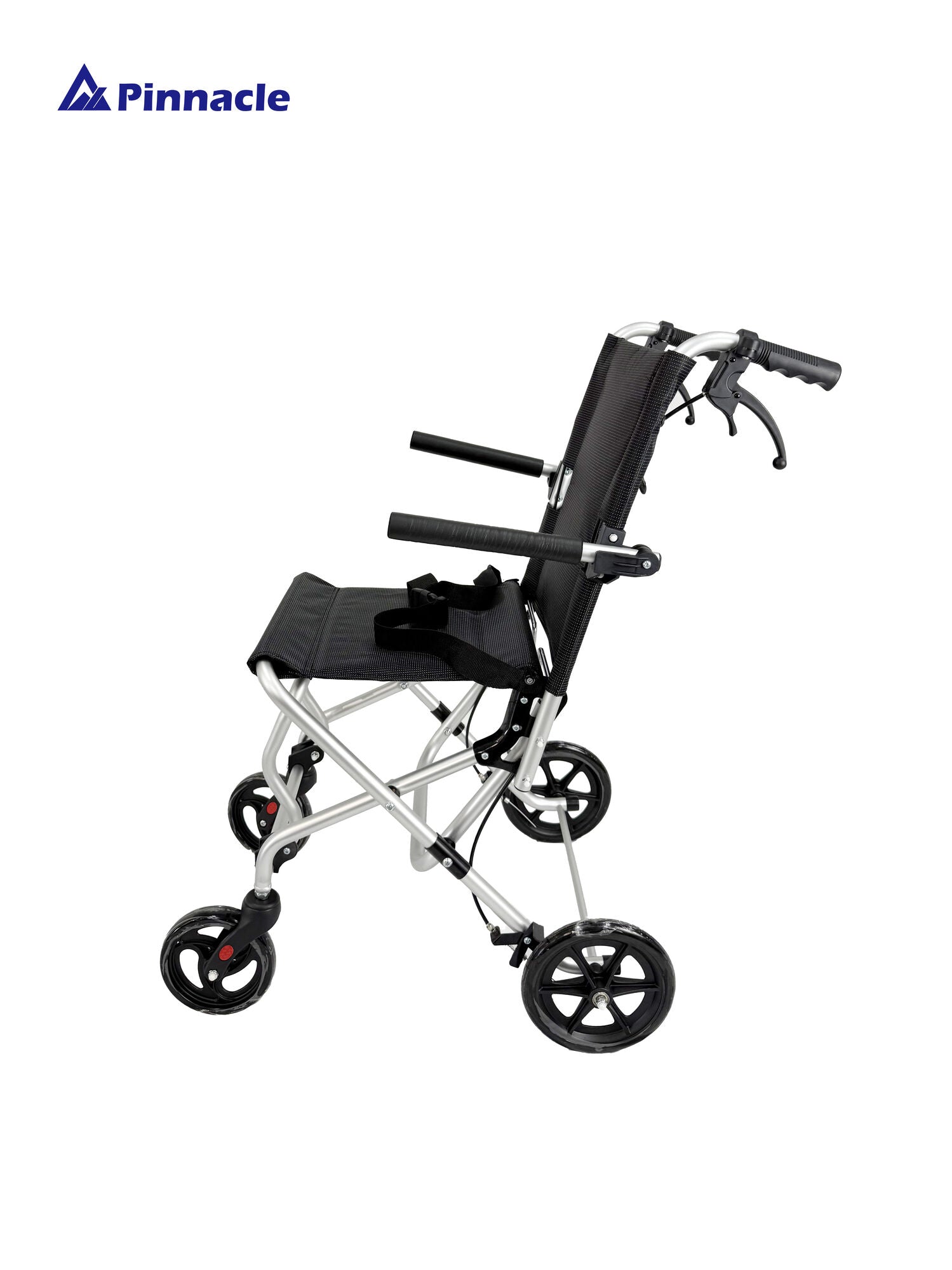 Able-Living Aluminium Foldable Transit Wheelchair - Compact Travel, 100kg Capacity
