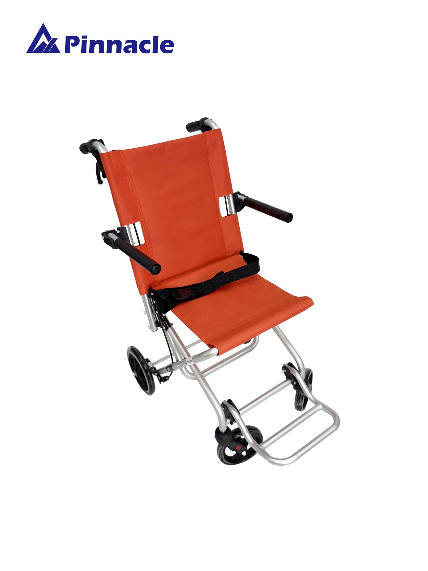 Able-Living Aluminium Foldable Transit Wheelchair - Compact Travel, 100kg Capacity