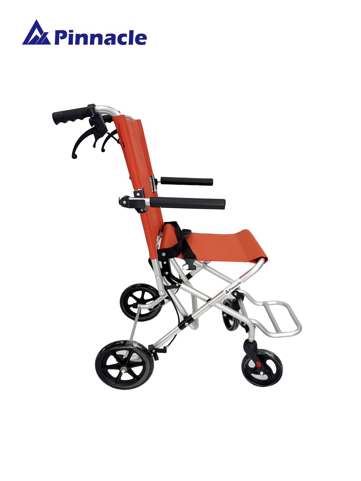Able-Living Aluminium Foldable Transit Wheelchair - Compact Travel, 100kg Capacity