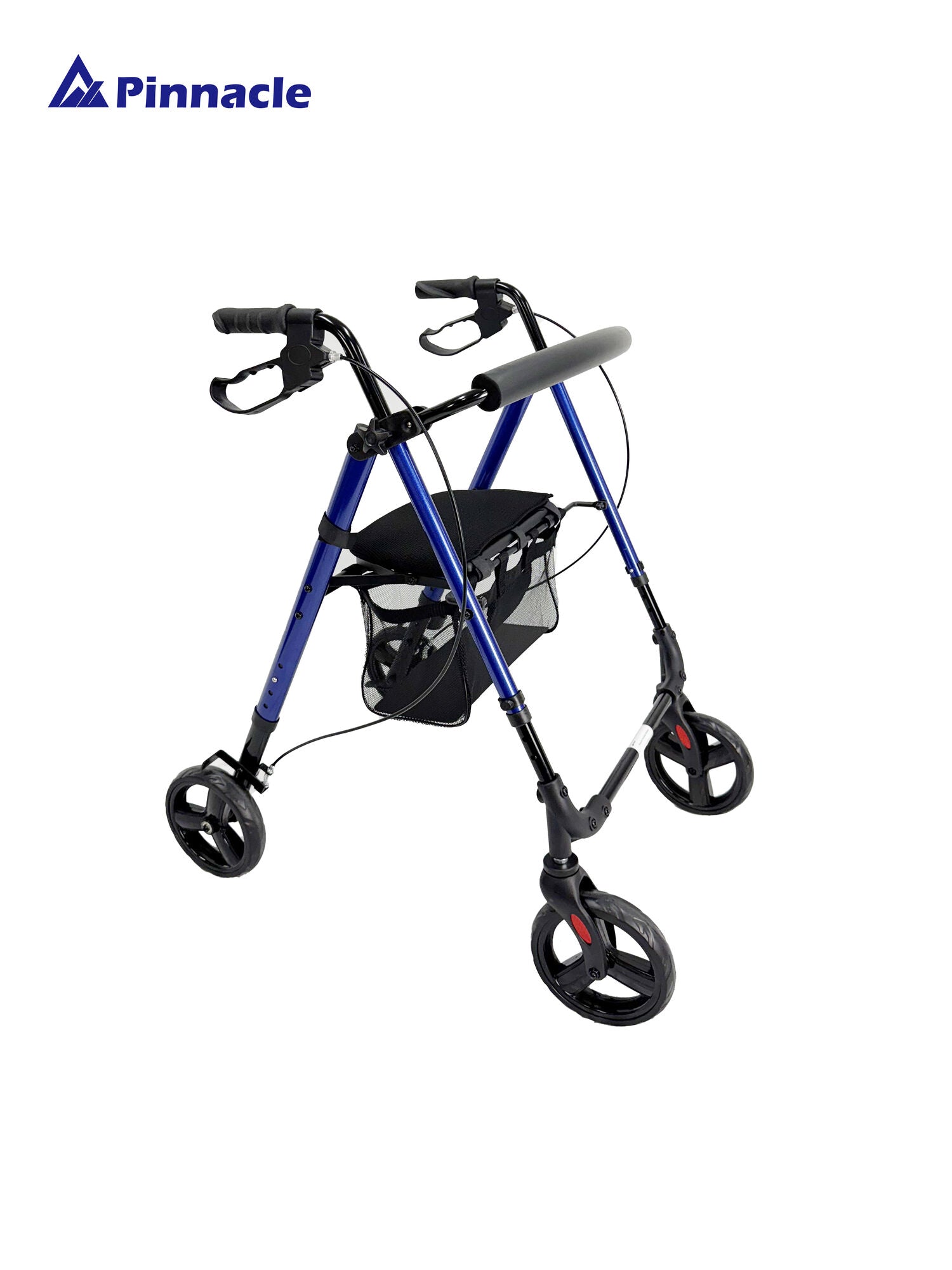 Able-Living Lightweight Foldable Rollator - Daily Mobility, Seat & Brakes