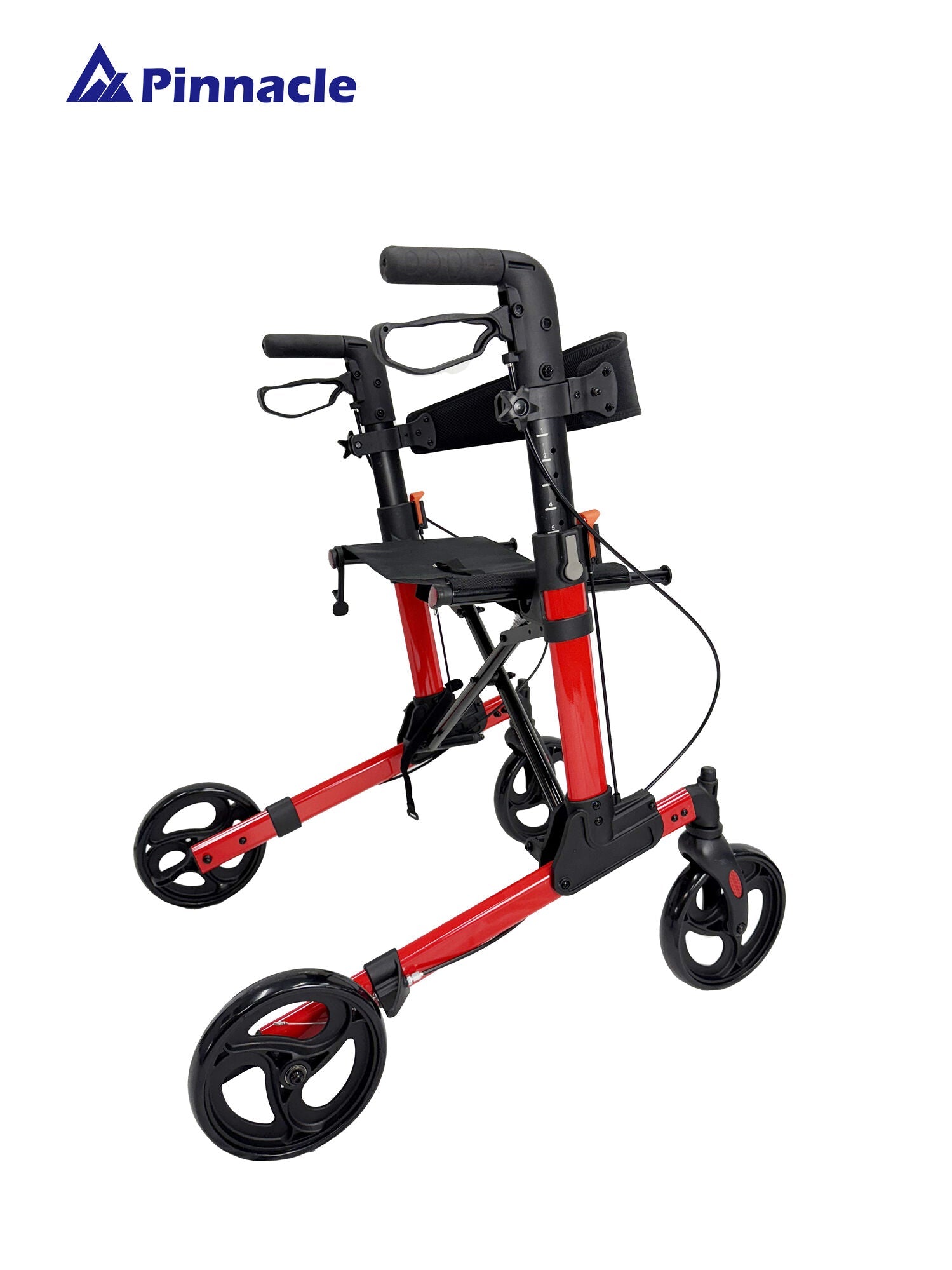 Able-Living Double-Fold Lightweight Rollator - Compact Travel, Standing Fold