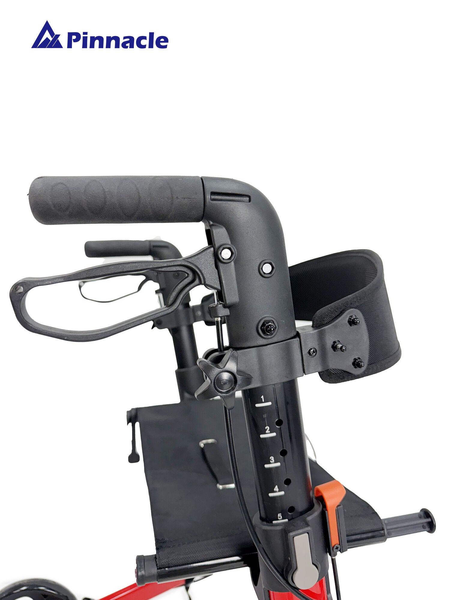 Able-Living Double-Fold Lightweight Rollator - Compact Travel, Standing Fold