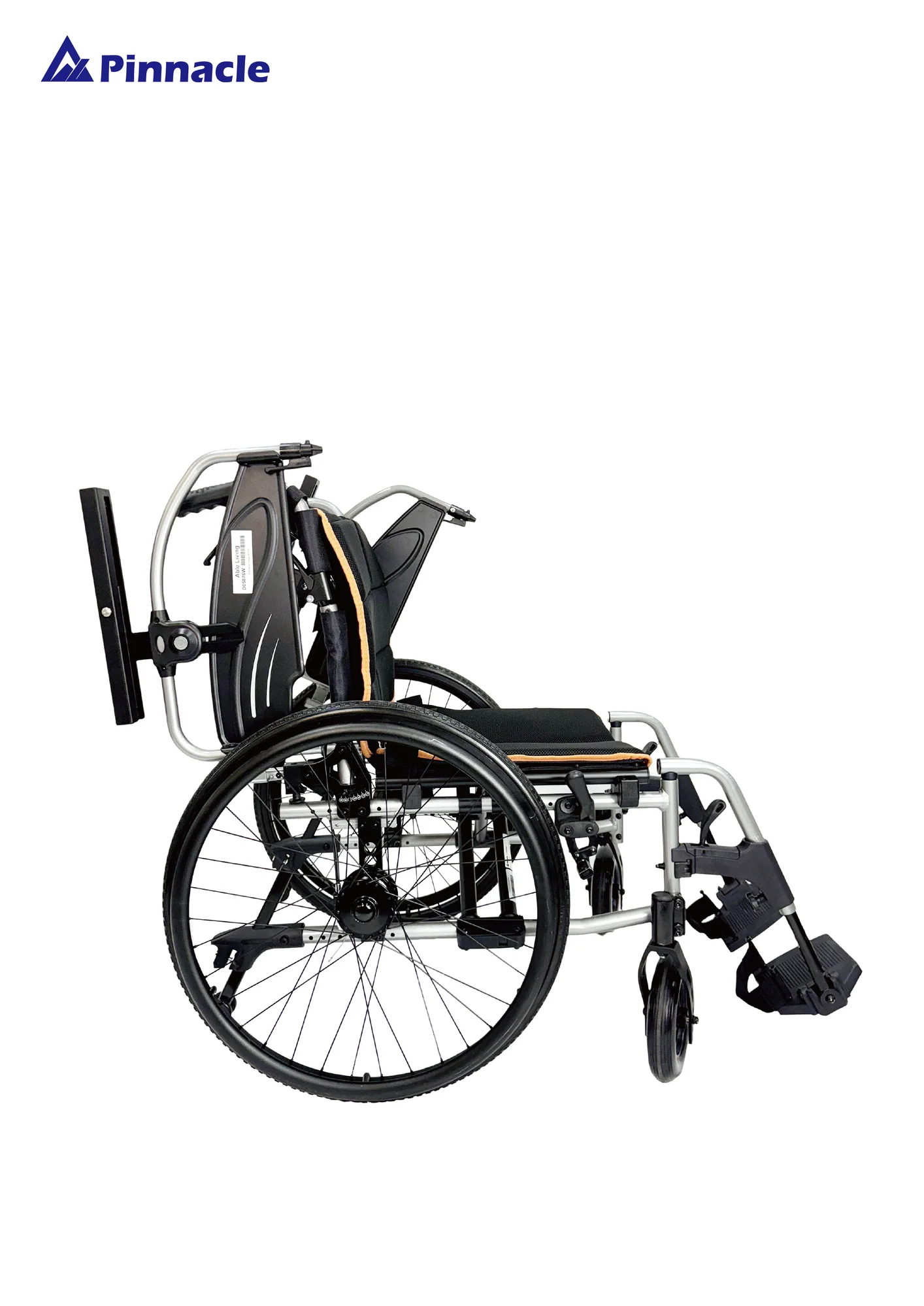 Able-Living Adjustable Self-Propelled Wheelchair - Daily Mobility, Suspension, Folding Frame