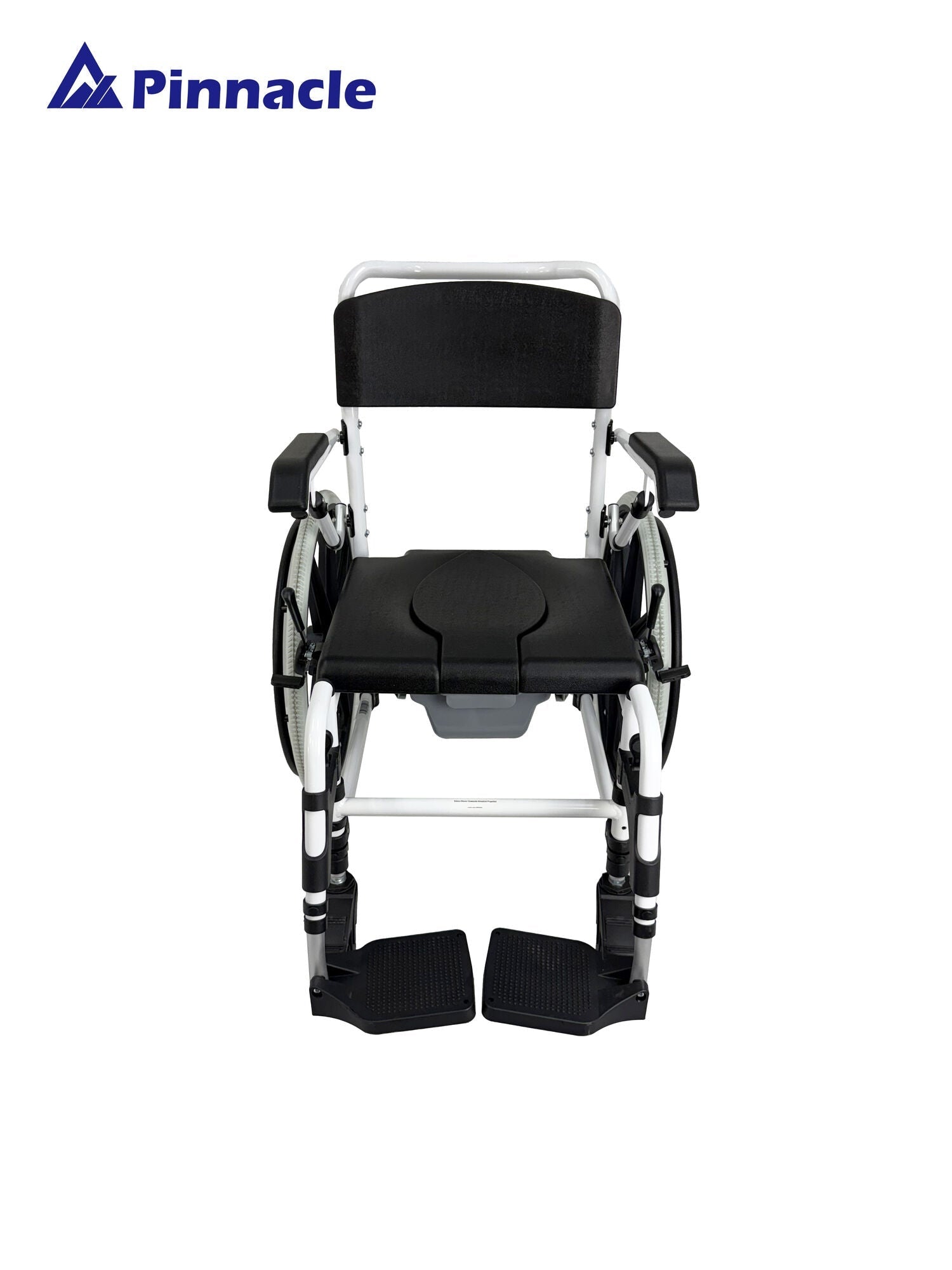 Able-Living Height-Adjustable Shower Commode - Home Care, Flip-Up Armrests, 125kg Capacity