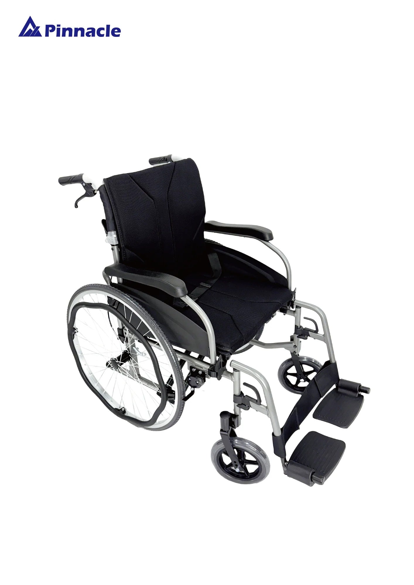 ErgoMotion Self-Propelling Wheelchair | Ultralight 13kg Aluminium Frame | 115kg Capacity