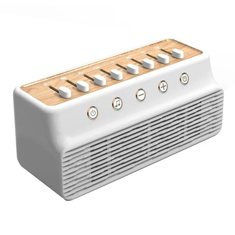 Livara Bluetooth Sleep Sound Machine - Bedroom Comfort, 8 Music Modes, Dual 5W Speakers