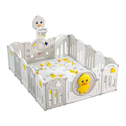 Livara Foldable Modular Children's Playpen - Indoor Play, Activity Centre, Cushioned Mat