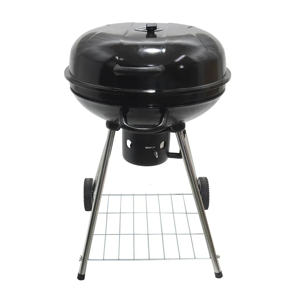 Livara Lightweight Charcoal BBQ Grill - Camping & Travel, Zinc-Plated Grid