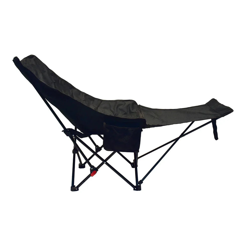 Livara Reinforced Steel Foldable Camping Chair - Camping & Travel, Adjustable Height