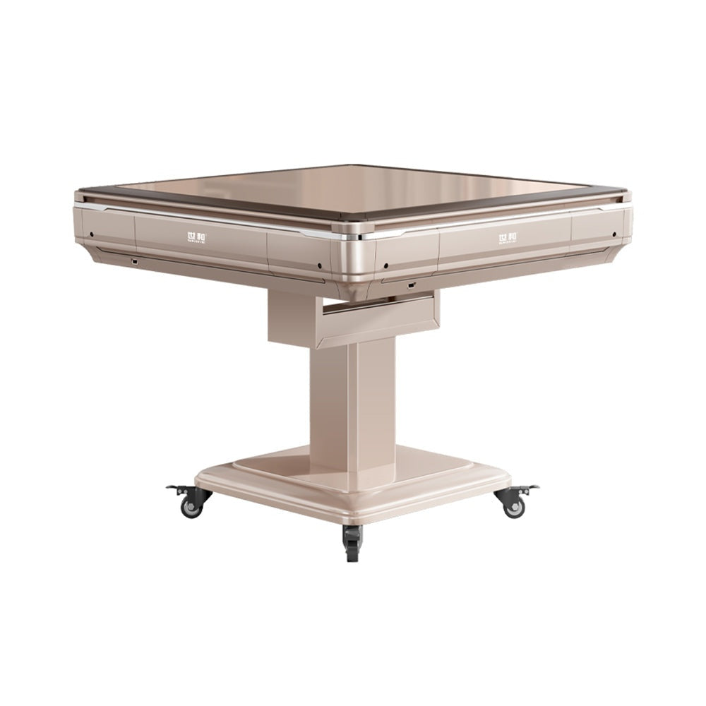 Livara Foldable Automatic Mahjong Table - Game Room, Noise-Reducing Dice Rollers, Extra Storage
