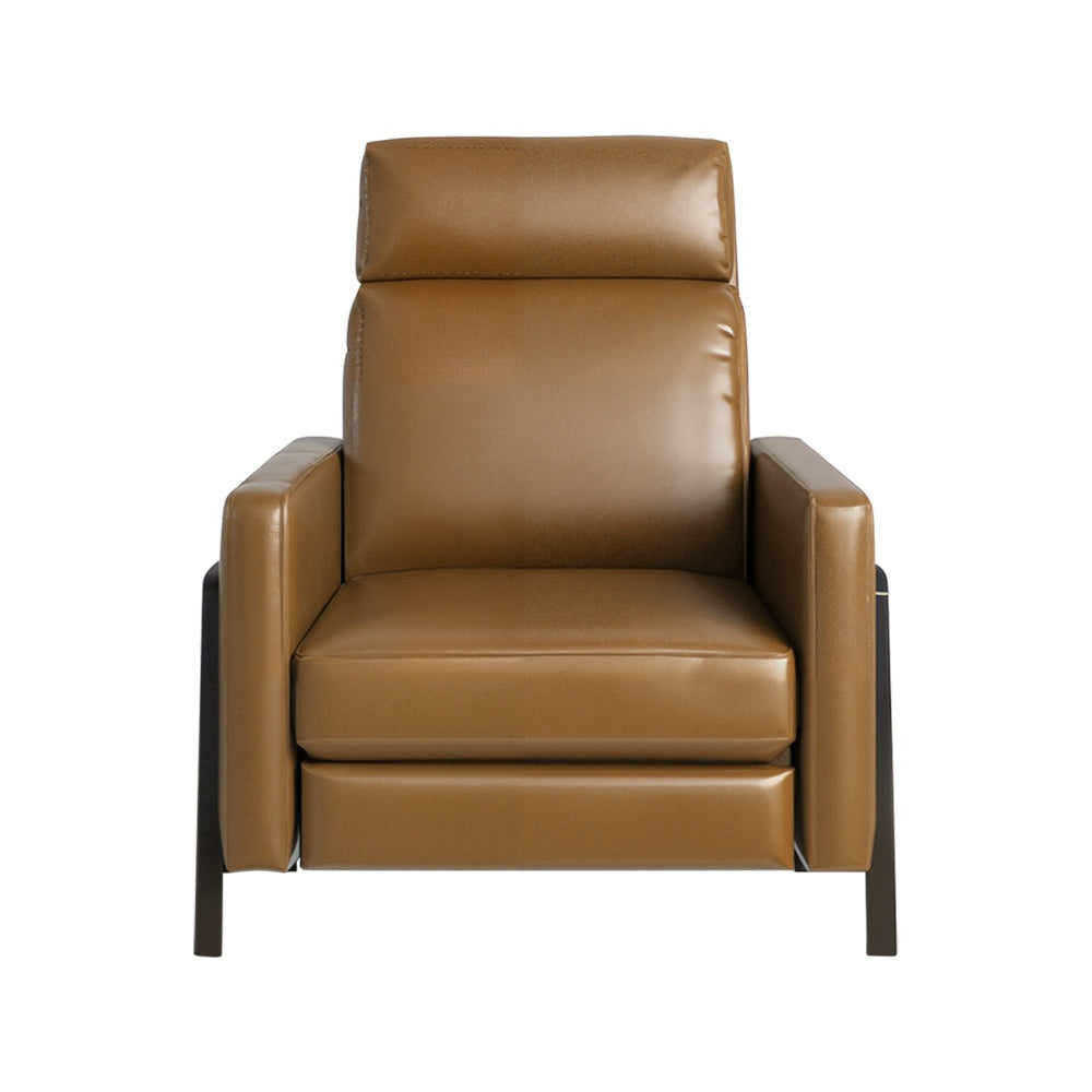 Livara Wood-Frame Recliner - Modern Living Room, Pocket-Coil Seat