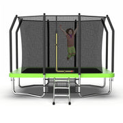 Livara Rectangular Trampoline - Backyard Fun, Galvanised Steel Frame, UV-Resistant Mat