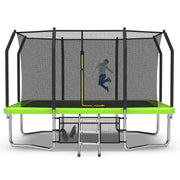 Livara Heavy-Duty Galvanized Outdoor Trampoline - Backyard Fun, UV-Resistant Mat